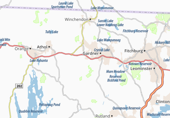 Mapa Templeton