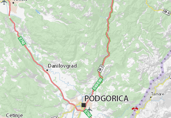 Kaart Plattegrond Radovče