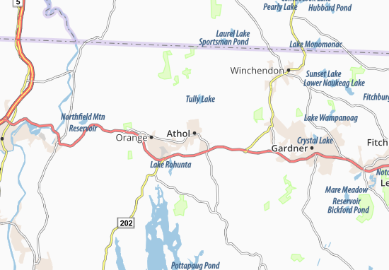 Mapa Athol