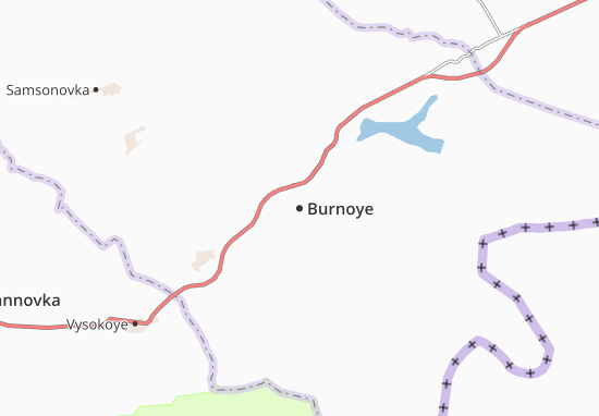 Karte Stadtplan Burnoye