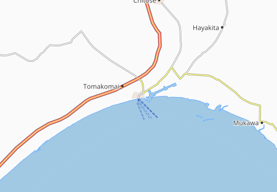 Mapa Tomakoma