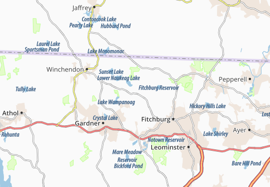 Karte Stadtplan Ashburnham