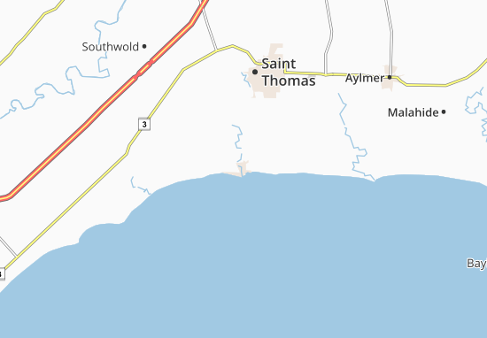 Mapa Port stanley
