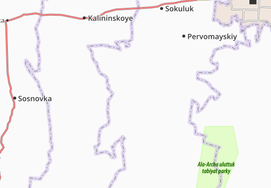Mapa Belogorskoye