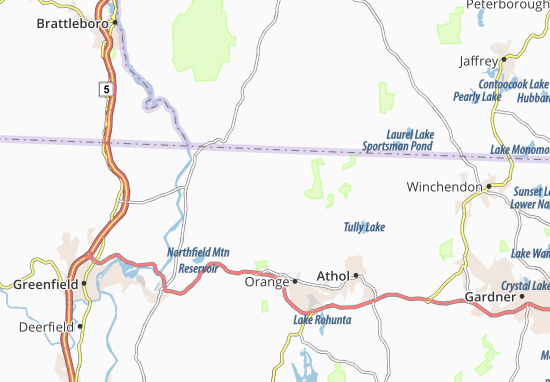 Mapa Warwick