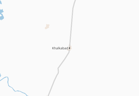Kaart Plattegrond Khalkabad
