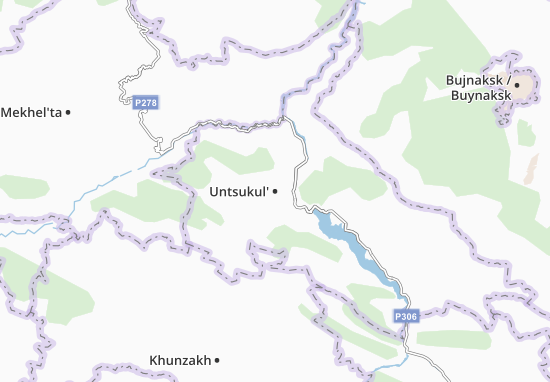 Karte Stadtplan Untsukul&#x27;