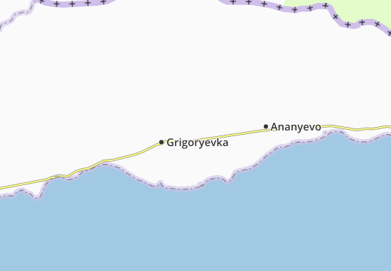 Karte Stadtplan Semenovka