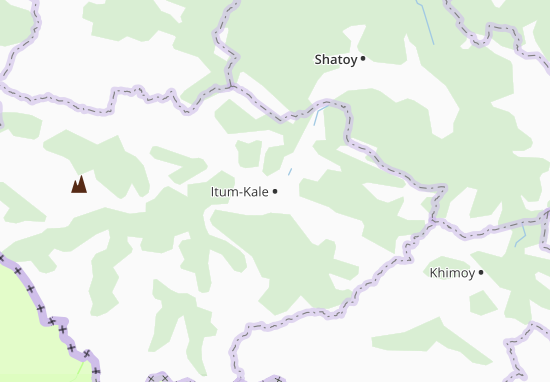 Kaart Plattegrond Itum-Kale