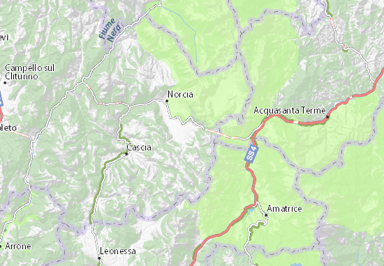 Frascaro Map