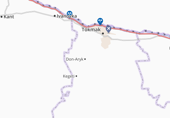 Mapa Don-Aryk