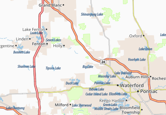 Davisburg Map
