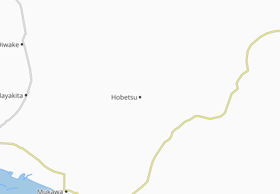 Mapa Hobetsu