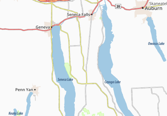 Karte Stadtplan Varick