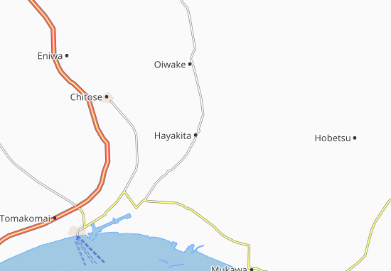 Hayakita Map