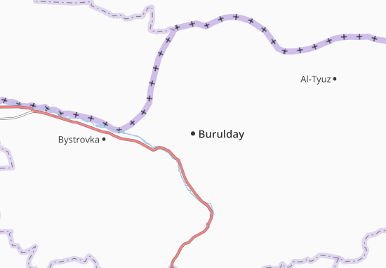 Burulday Map