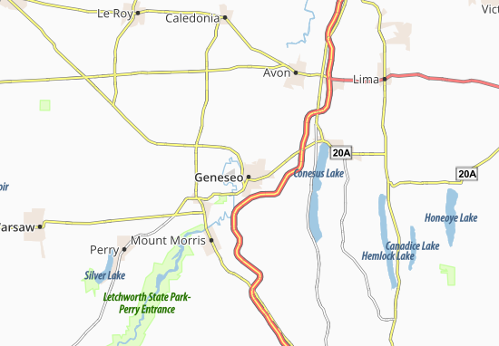 Geneseo Map