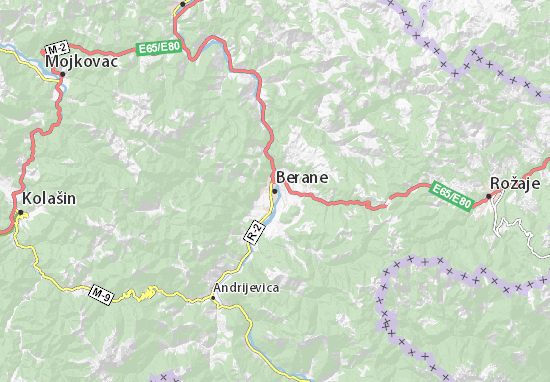 Berane Map