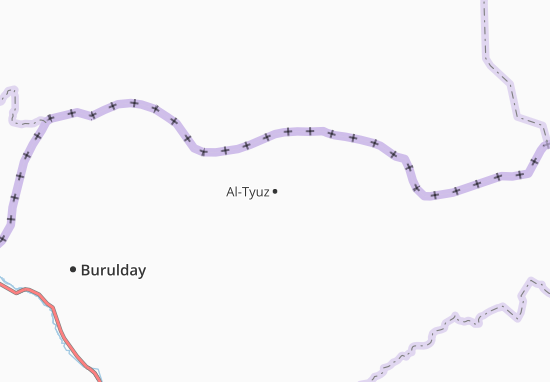 Karte Stadtplan Al-Tyuz