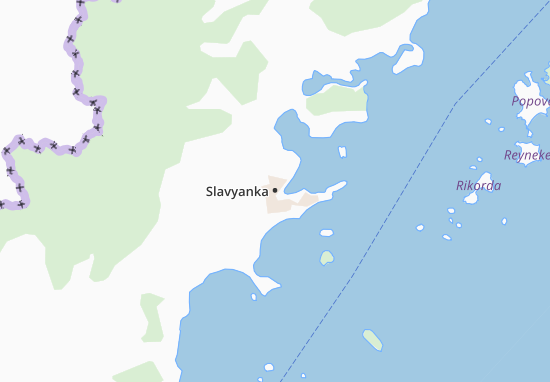 Mapa Slavyanka