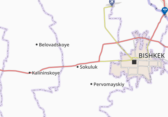 Kaart Plattegrond Stavropol&#x27;Skiy