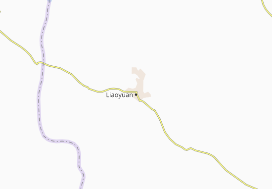 Karte Stadtplan Liaoyuan
