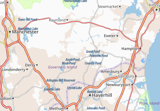 Mapa Danville