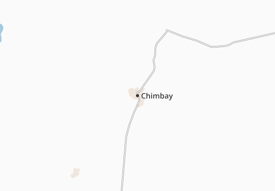Karte Stadtplan Chimbay