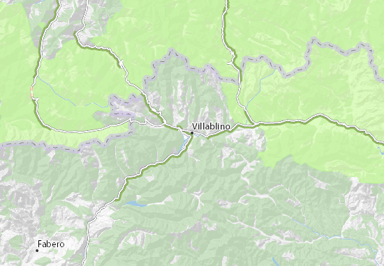 Karte Stadtplan Villablino