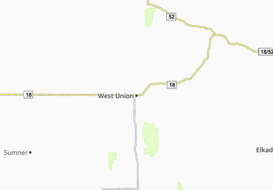 Carte-Plan West Union