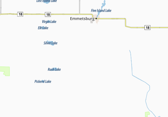 Karte Stadtplan Curlew