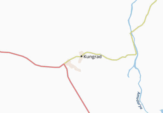 Karte Stadtplan Kungrad