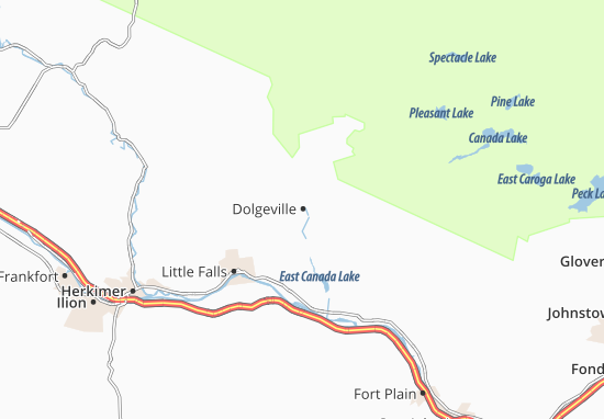 Kaart Plattegrond Dolgeville
