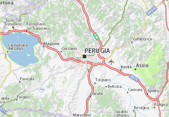 Mappe-Piantine Perugia