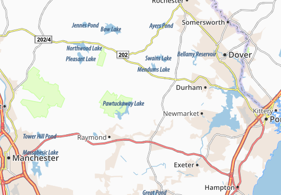 Kaart Plattegrond Nottingham