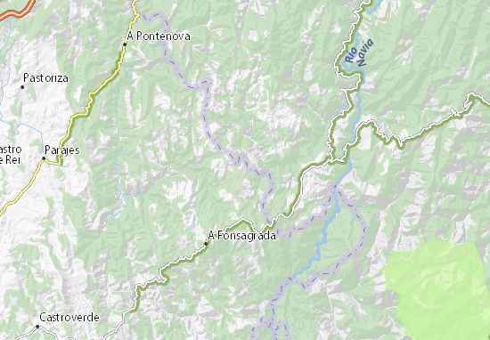 Kaart Plattegrond Vilarchao