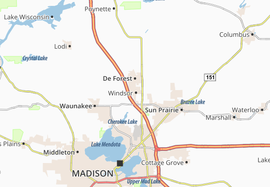 Windsor Map