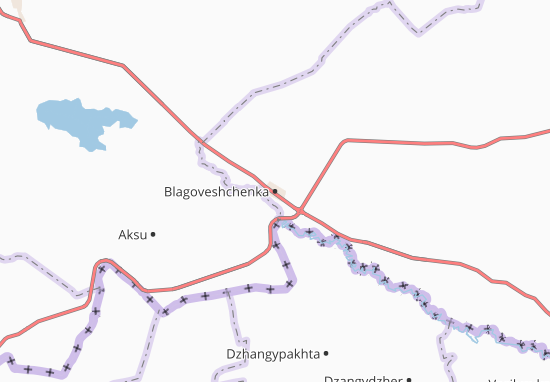 Blagoveshchenka Map