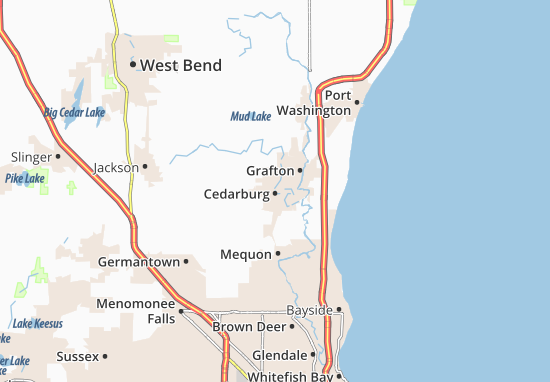 Cedarburg Map