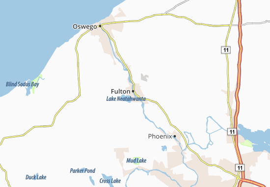 Mapa Fulton