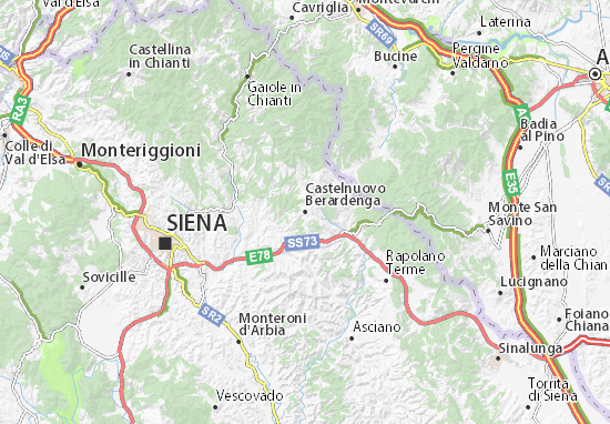 Castelnuovo Berardenga Map