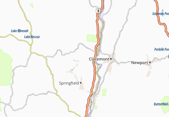 Weathersfield Bow Map