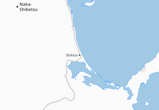 Karte Stadtplan Bekkai