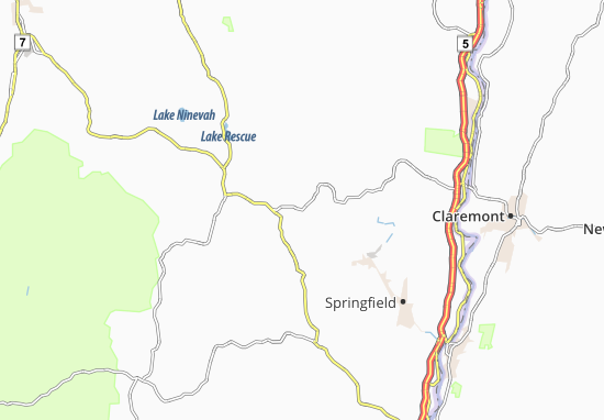 Mapa Cavendish