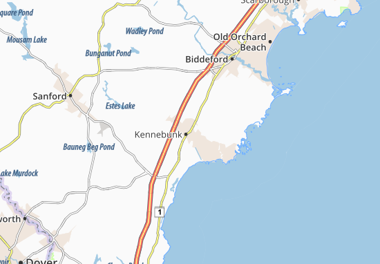Kennebunk Map