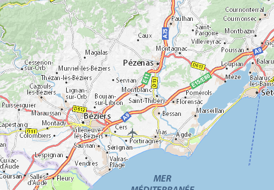Mapas-Planos Montblanc