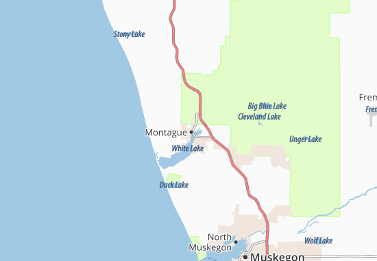 Mapa Montague