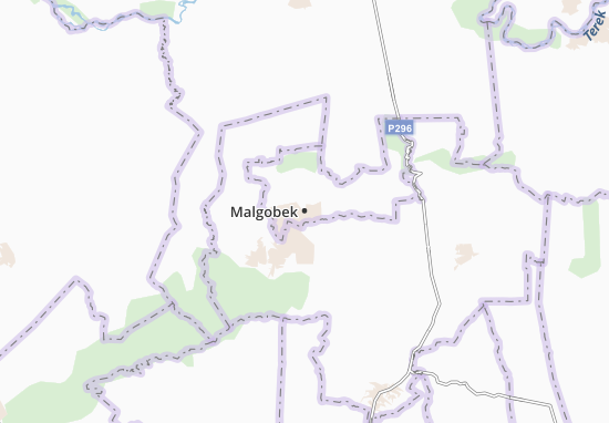 Kaart Plattegrond Malgobek