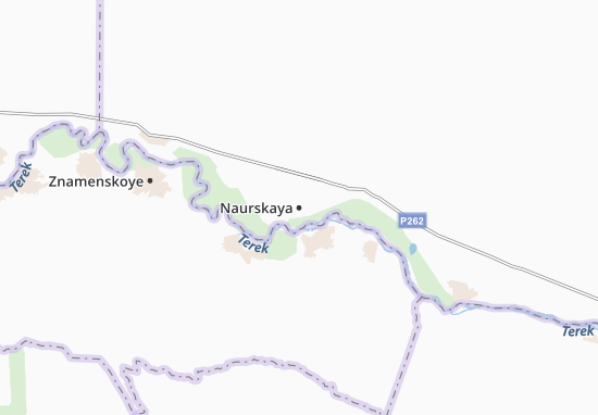 Carte-Plan Naurskaya