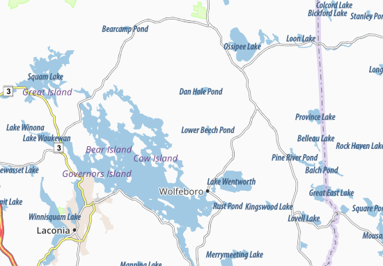 Mappe-Piantine Tuftonboro
